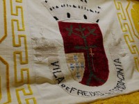 Colcha de Seda em exposição na ExpoDubai