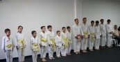 Cerimónia da passagem de cinto de Karaté